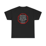 S2TDQ- We should be too big to take offense and too noble to give it. -&- He who sells what isn't his'n, Must buy it back or go to prison.
