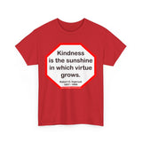 S2T- Kindness is the sunshine in which virtue grows.  -  Robert G. Ingersoll  1857 - 1899