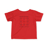 SpeedReaderTees PWB Team 1 of 52 Teams of 8 Pretty Witty Babies (6mo-24mo)