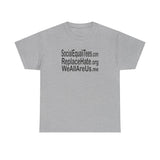 SocialEqualiTees ReplaceHate WeAllAreUsMe