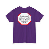 s2t- An ounce of action is worth a ton of theory.  -  Ralph Waldo Emerson  1803 - 1882 - blkshrt