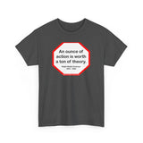 s2t- An ounce of action is worth a ton of theory.  -  Ralph Waldo Emerson  1803 - 1882 - blkshrt