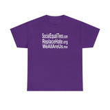 SocialEqualiTees ReplaceHate WeAllAreUsMe
