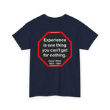 Experience is one thing you can't get for nothing.   -  Oscar Wilde 1854 - 1900