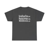 SocialEqualiTees ReplaceHate WeAllAreUsMe