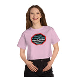SocialEqualiTees because... We All Are Equal. We All Are Colored People.  We All Are Us. We All Are Me. - Champion Women's Heritage Cropped T-Shirt