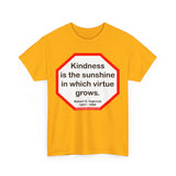 S2T- Kindness is the sunshine in which virtue grows.  -  Robert G. Ingersoll  1857 - 1899