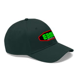 E3ME@Stop2Think.com (Green) Encourages, Educates and Entertains with Motivational Education!  Unisex Twill Hat