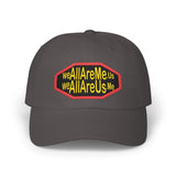 WeAllAreMe.Us and WeAllAreUs.Me - Classic Dad Cap with Motivational Quote, Adjustable Cotton Hat, Casual Everyday Style, Gift for Fathers, Birthdays, Holidays