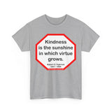 S2T- Kindness is the sunshine in which virtue grows.  -  Robert G. Ingersoll  1857 - 1899