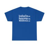SocialEqualiTees ReplaceHate WeAllAreUsMe