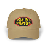 WeAllAreMe.Us and WeAllAreUs.Me - Classic Dad Cap with Motivational Quote, Adjustable Cotton Hat, Casual Everyday Style, Gift for Fathers, Birthdays, Holidays