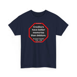 Creditors have better memories than debtors.  -  Benjamin Franklin 1706 - 1790