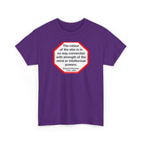 S2TBQM- The color of the skin is in no way connected with strength of the mind or intellectual powers.   -   Benjamin Banneker  1731 - 1806 - blk shrt