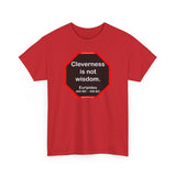 Cleverness is not wisdom.  -  Euripides  480 BC – 406 BC