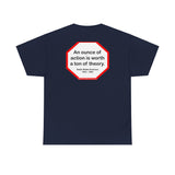 s2t- An ounce of action is worth a ton of theory.  -  Ralph Waldo Emerson  1803 - 1882 - blkshrt