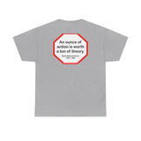 s2t- An ounce of action is worth a ton of theory.  -  Ralph Waldo Emerson  1803 - 1882 - blkshrt