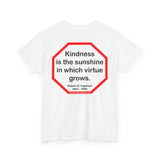 S2T- Kindness is the sunshine in which virtue grows.  -  Robert G. Ingersoll  1857 - 1899