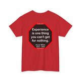 Experience is one thing you can't get for nothing.   -  Oscar Wilde 1854 - 1900