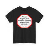 Always forgive your enemies - nothing annoys them so much.  -  Oscar Wilde  1854 - 1900 - blks2t - S2T