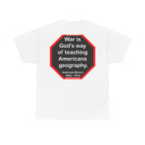 War is God's way of teaching Americans geography.  -  Ambrose Bierce  1842 - 1914