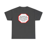 s2t- An ounce of action is worth a ton of theory.  -  Ralph Waldo Emerson  1803 - 1882 - blkshrt
