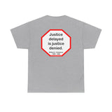 S2T- Justice delayed is justice denied.   -  William E. Gladstone  1809 - 1898