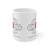 MW-Team 15- Sarcastic Wisdoms - Drink Wisely in MugWisdom - Ceramic  11oz cup