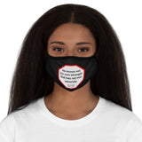 He knows not his own strength that has not met adversity.  -  Ben Jonson  1572 - 1637    ---   Stop2Think Before You Speak Make a Statement Face Mask-blk  ---   Fitted Polyester Face Mask