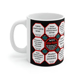 Team 50 of 52 teams that Make Humanity Great!  ...Drink Wisely in Mug Wisdoms    Ceramic 11oz cup