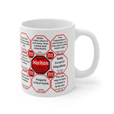 Team 20 of 52 teams that Make Humanity Great!  ...Drink Wisely in Mug Wisdoms  Ceramic 11oz cup